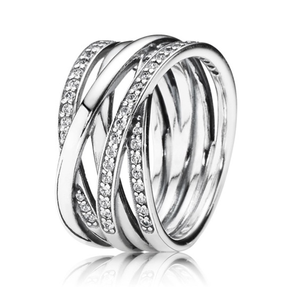 Pandora “Entwined” Ring - Picture 1 of 3